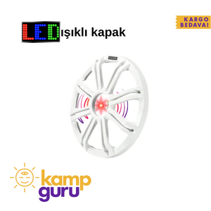 12&quot; LED Subwoofer Grill / Renkli LED li Kapak