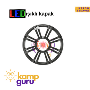 12&quot; LED Subwoofer Grill / Renkli LED li Kapak