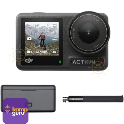 DJI Osmo Action 4 Adventure Combo Aksiyon Kamerası