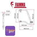 Fiamma Security 46 Kapı Destek Kolu