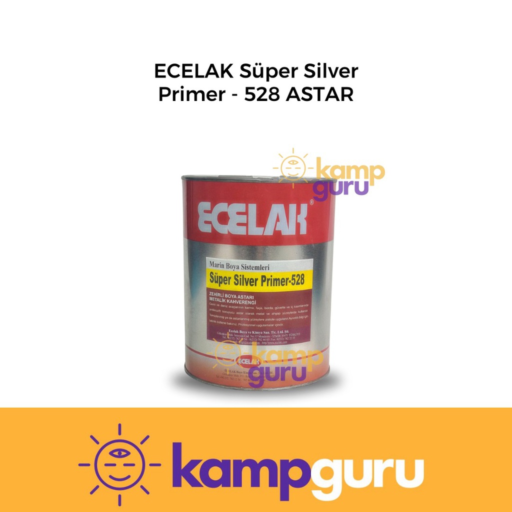 Ecelak Astar Silver ( Zehirli Boya Astarı) 3 Kg.