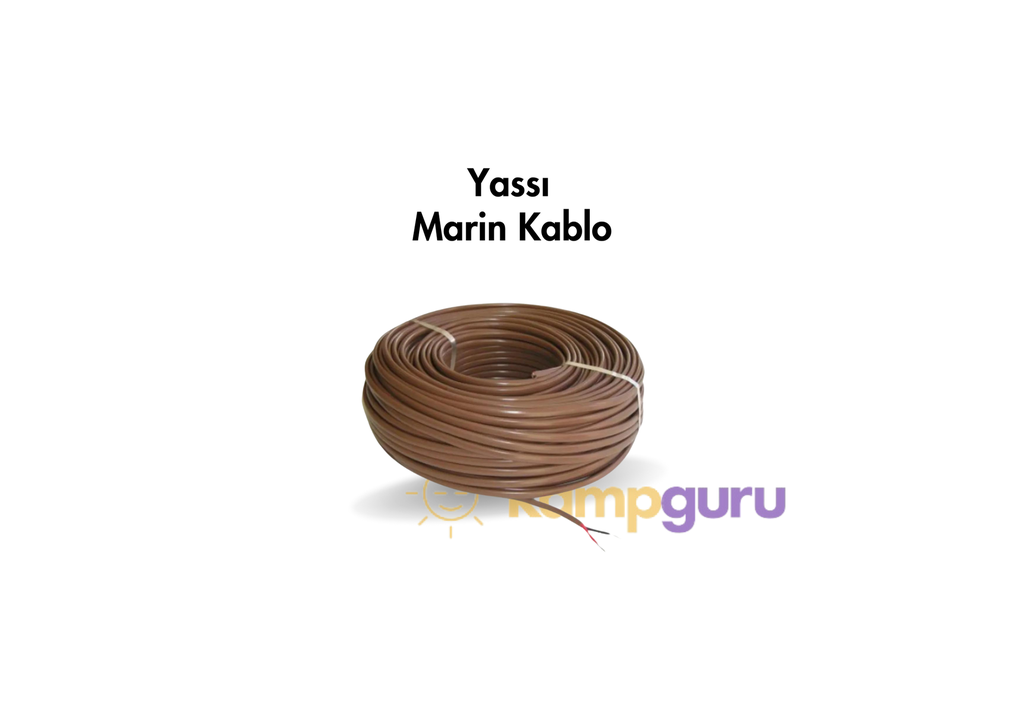 Marin Kablo 2x0,75 mm Yassı Erkab 1metre Fiyatıdır.