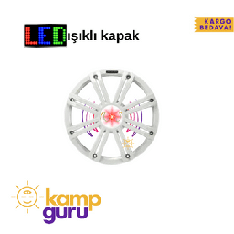 12&quot; LED Subwoofer Grill / Renkli LED li Kapak