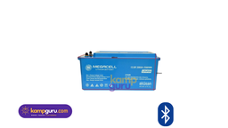 [megacell12/200blue] Megacell 12.8V 200Ah LiFePO4 Lityum Demir Fosfat Bluetooth Akü